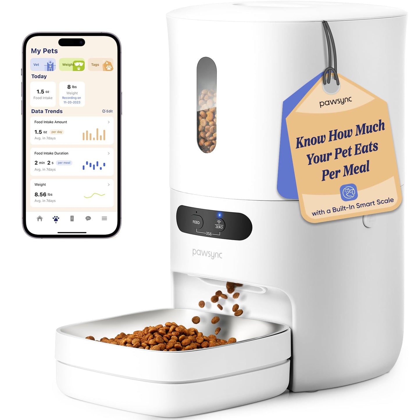 The Strictly Paws Smart Feeder Pro